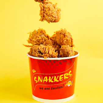 Fast Food menu from Snakkers